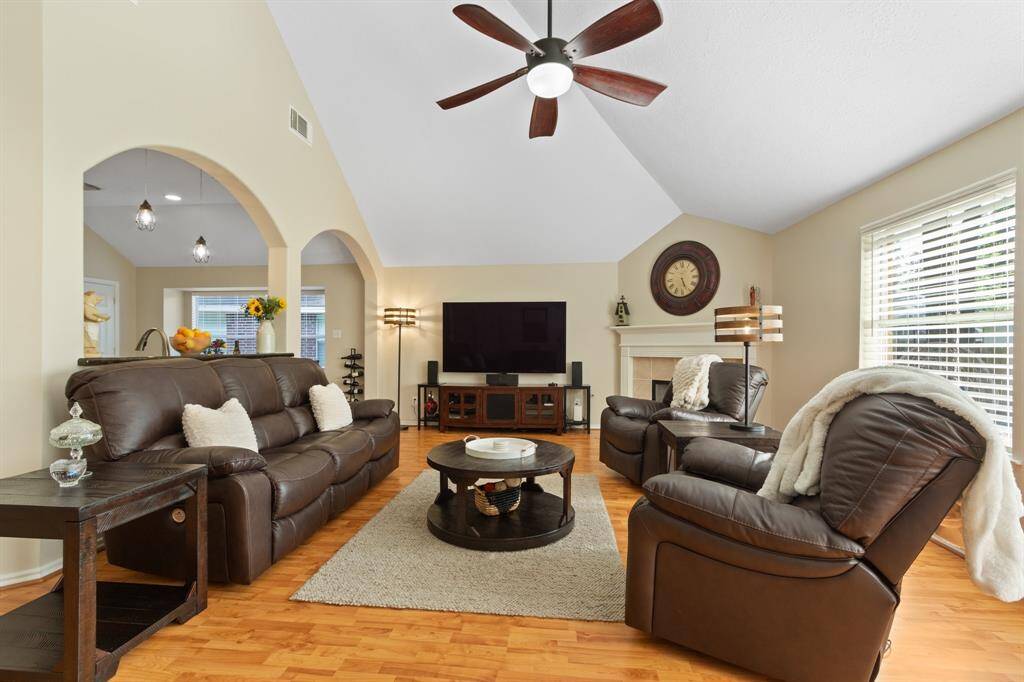 This game room and/or flex space, showcasing its generous layout and the versatility it offers for entertainment and relaxation. The room's open layout provides ample space for various activities and furnishings.