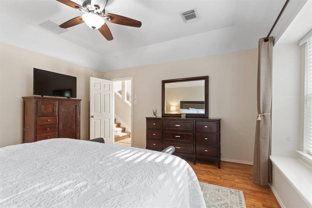 Here's another perspective of this cozy secondary bedroom.