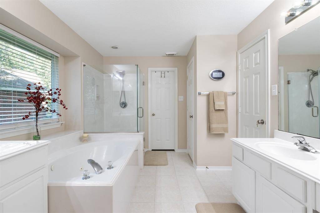 A view of this bedroom from a different angle.
