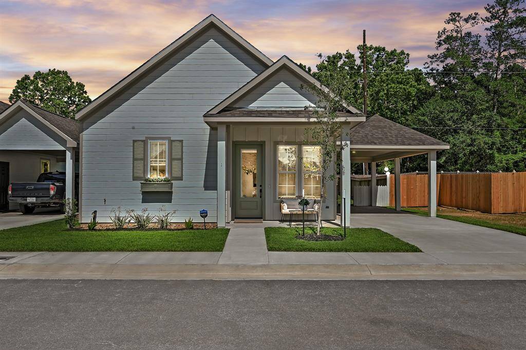 Beautiful home during twilight hours!Model Home.