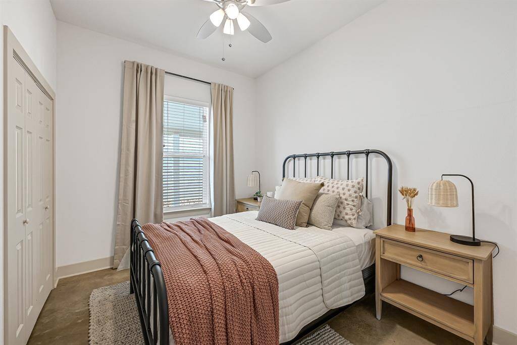 Secondary bedroom!Model home.