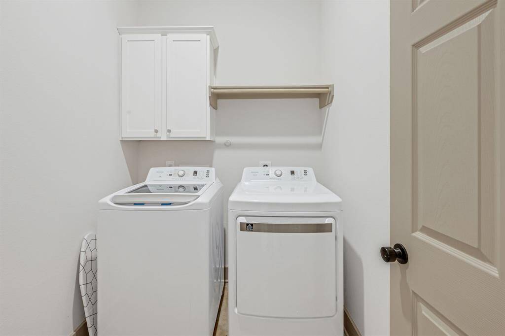 All homes have washer and dryer connections!Model home.
