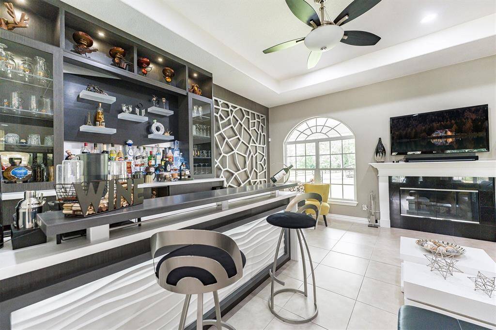 Another view of the bar.