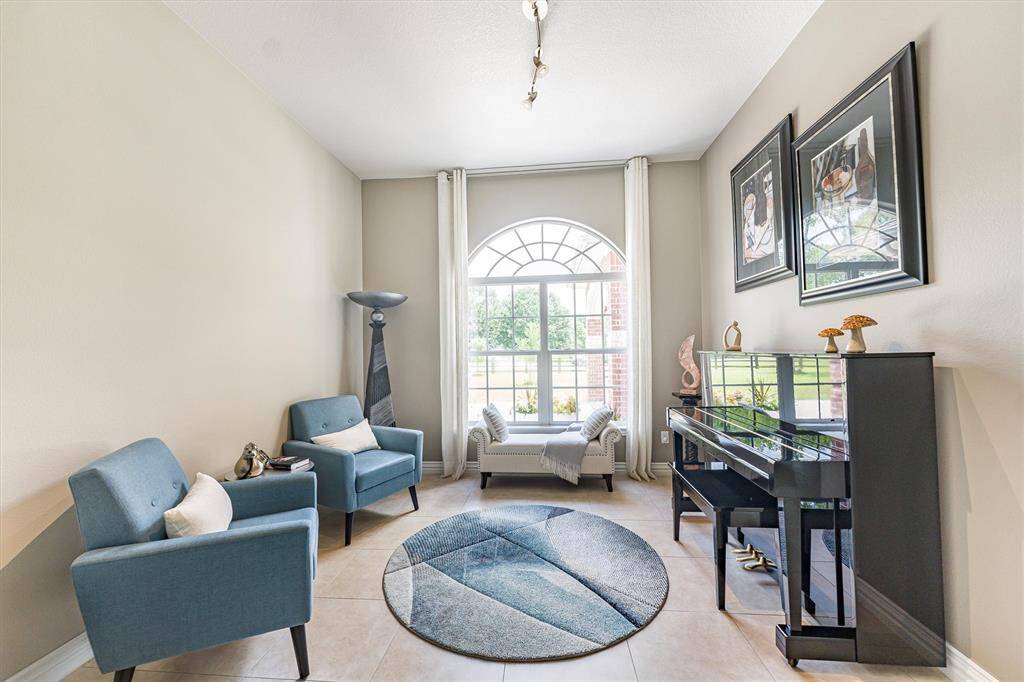 This is can be sitting area or a dining room.