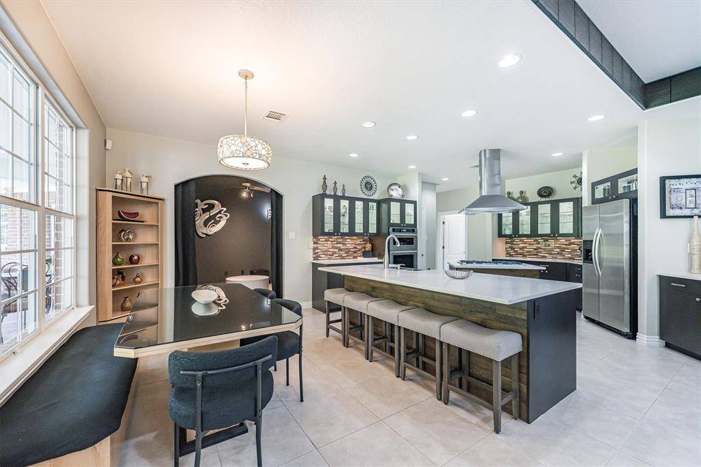 Tons of natural light all through out the home.
