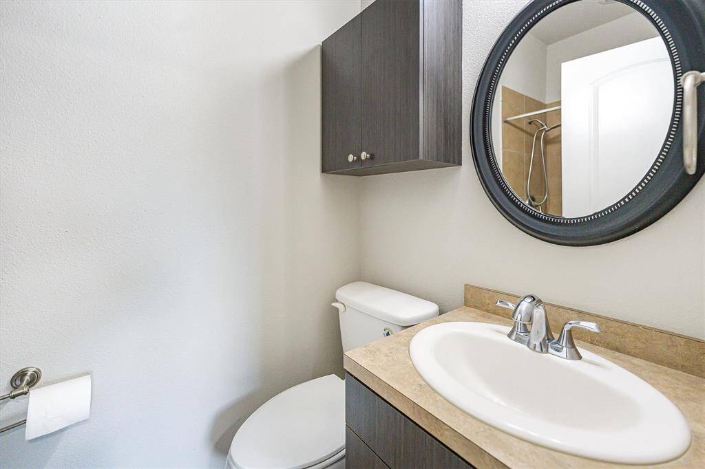 Bathroom in guest house.