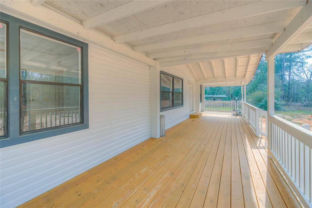Large covered front porch.