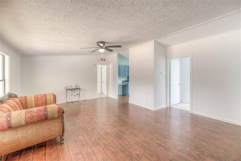 Master bedroom located on the opposite side of the house.