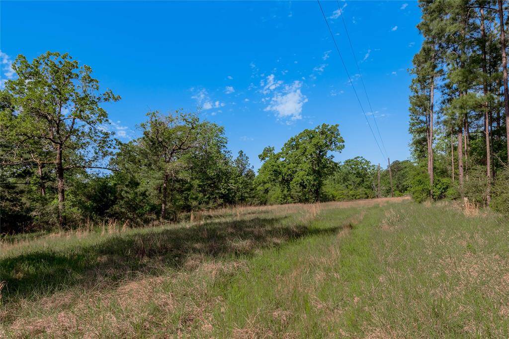 There are power lines extending from the north side of the property to the south side of the 9 acre lake in the center section.