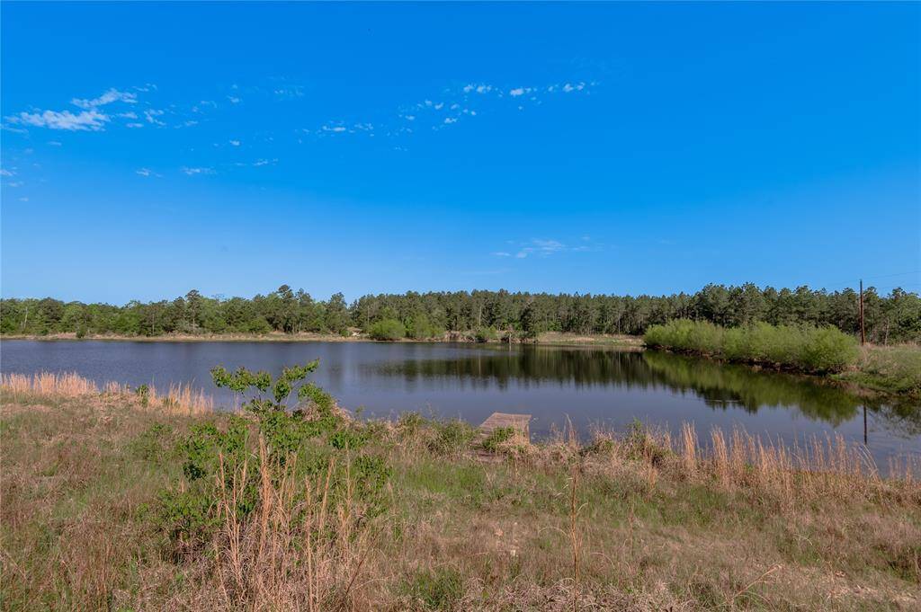 This south side of the 9 acre lake would make a beautiful home site.
