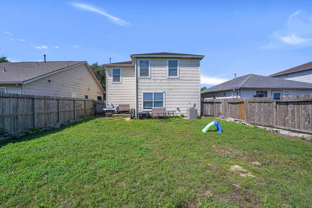 Private backyard retreat with no rear neighbors, backing to a peaceful greenbelt.
