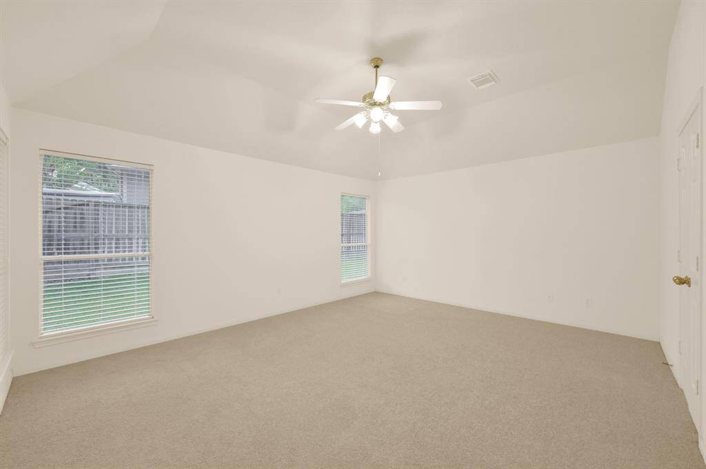 Extremely generously sized master suite, approximately 16'10" x 15'8". New carpet in all bedrooms May 2025.