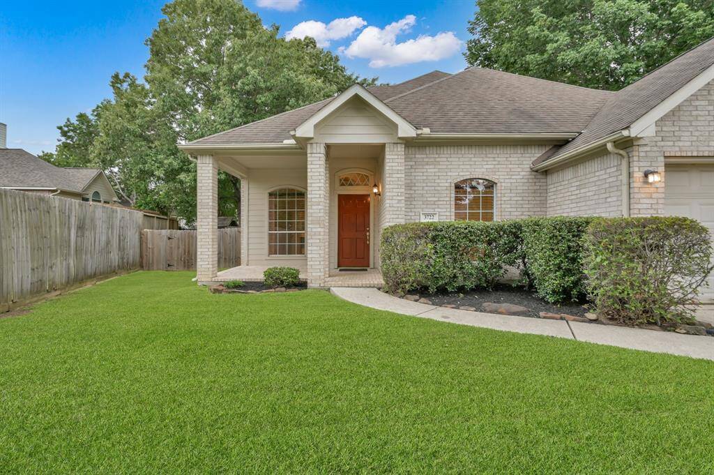 Large lot with plenty of room to run and play in the front and back.