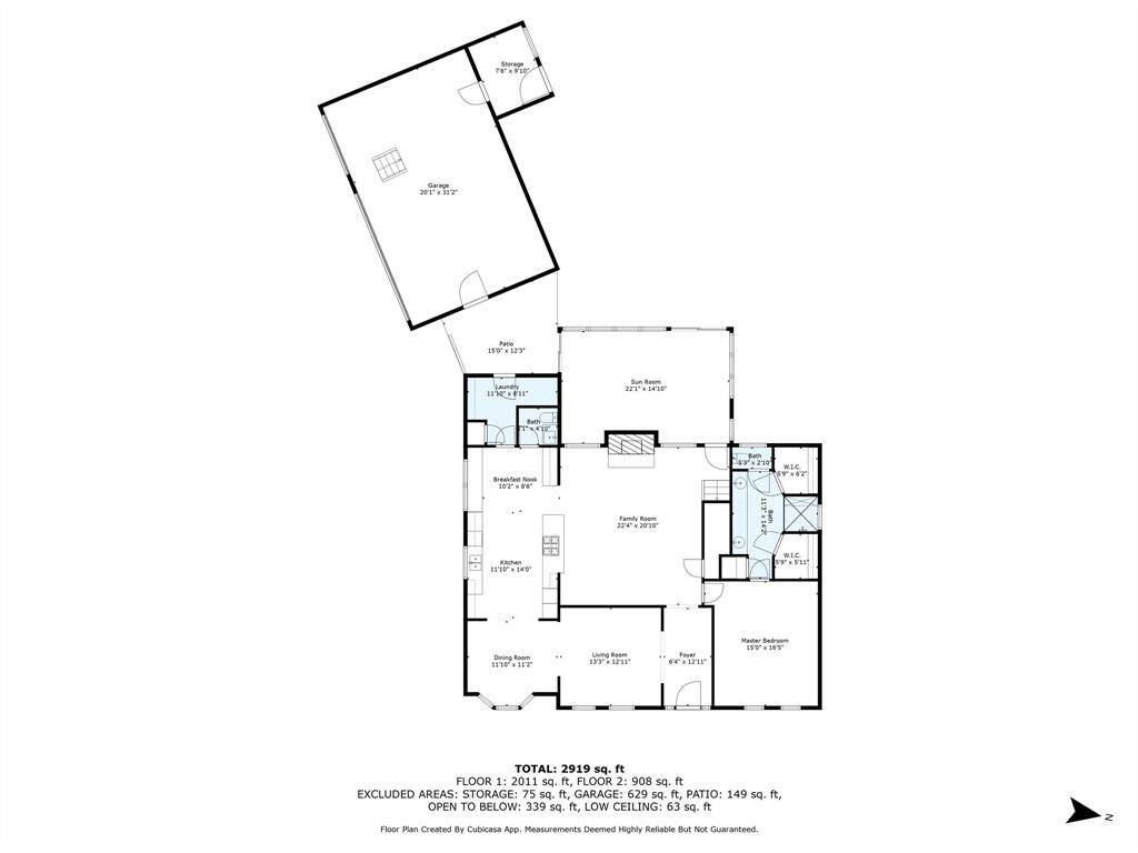 Downstairs Floor Plan
