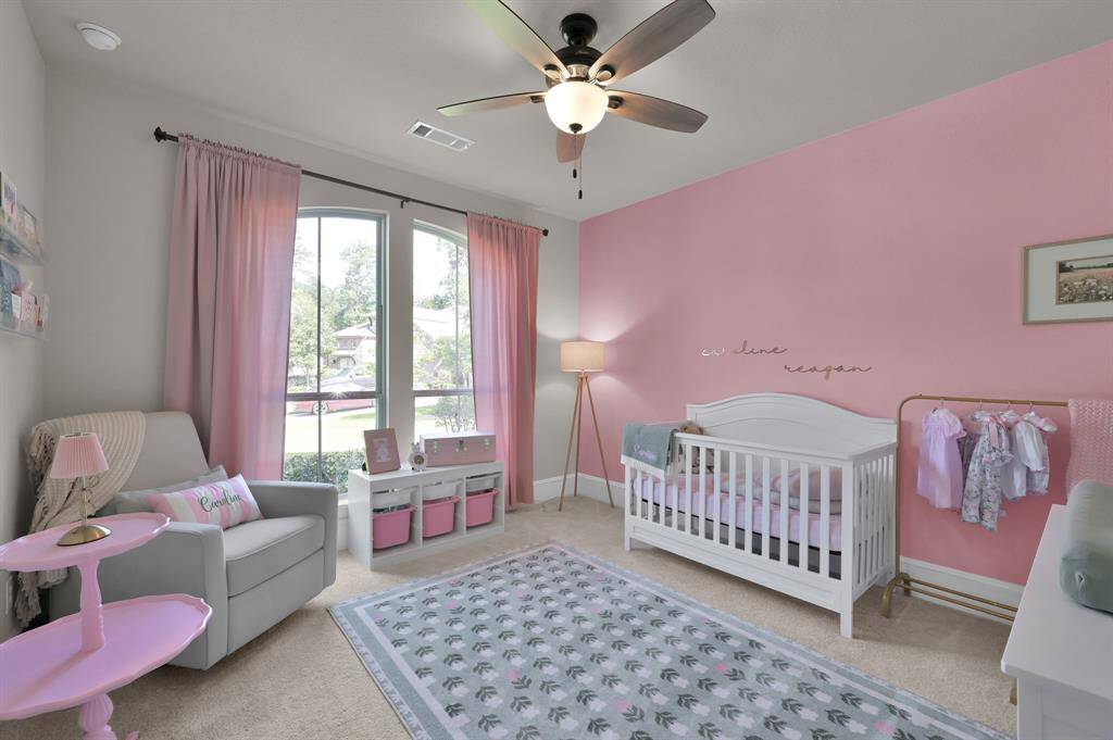 ADDITIONAL BEDROOM DOWN. Secondary bedroom #1 is conveniently located on the 1st floor with a full bath nearby.