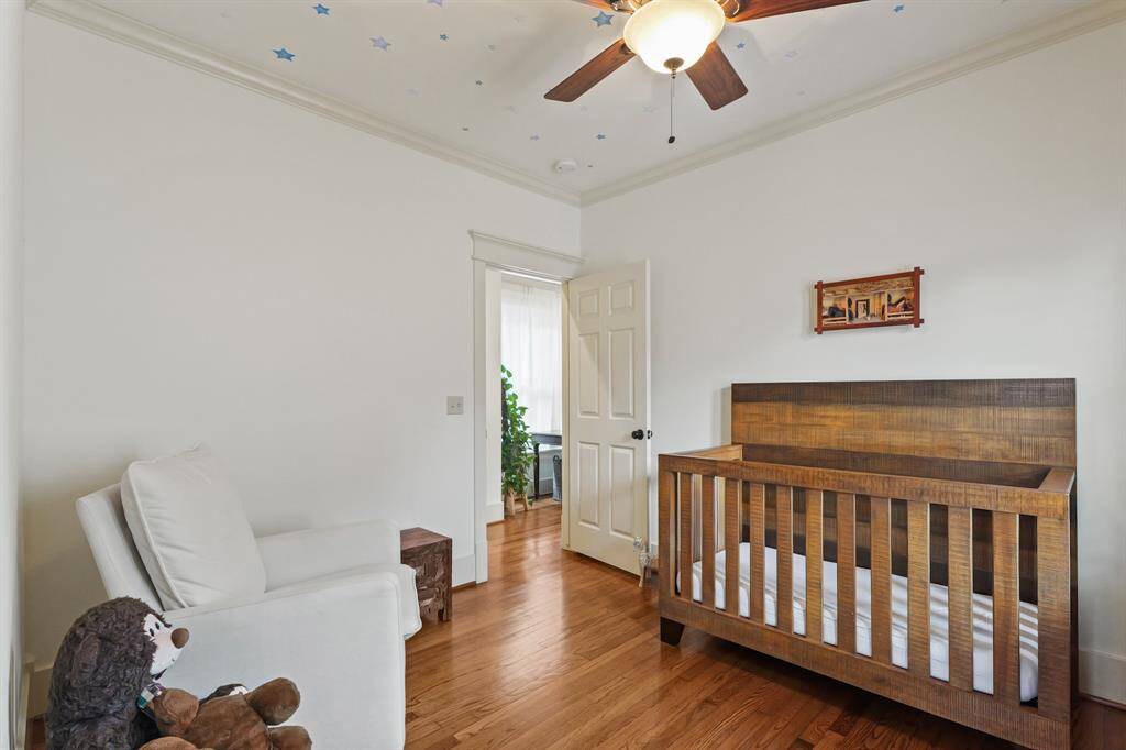 Bright and inviting bedroom with ample space.