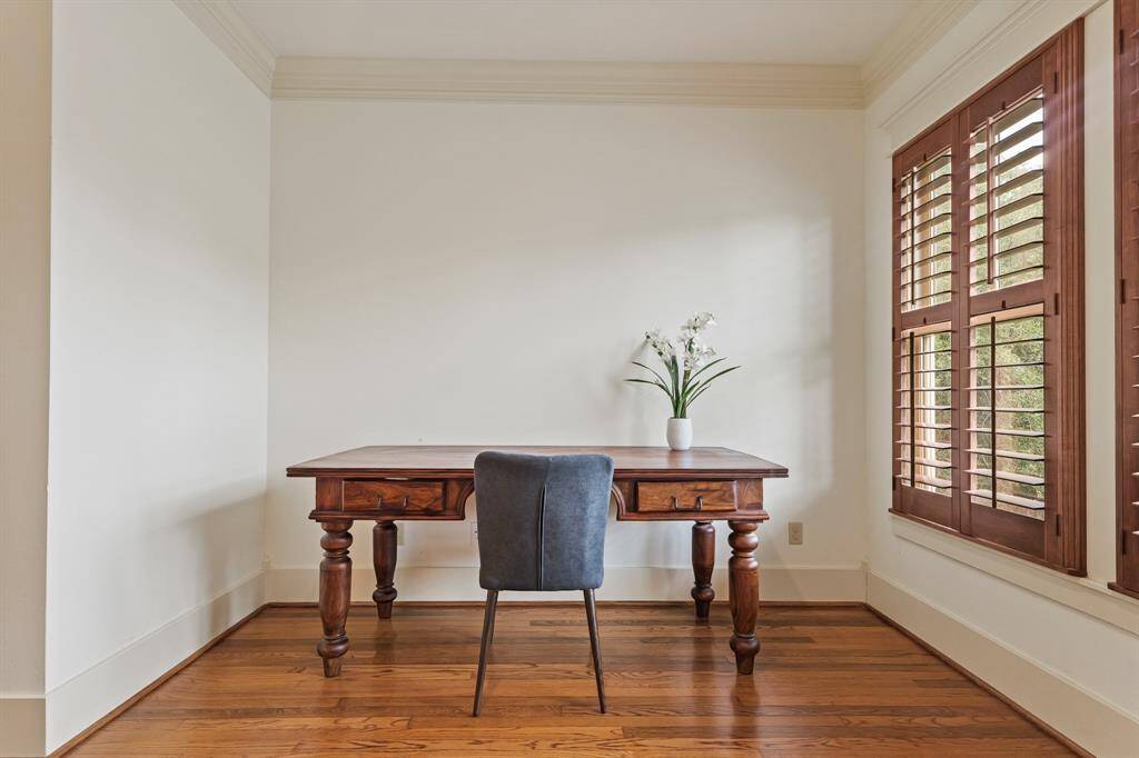 Charming nook off the primary bedroom.