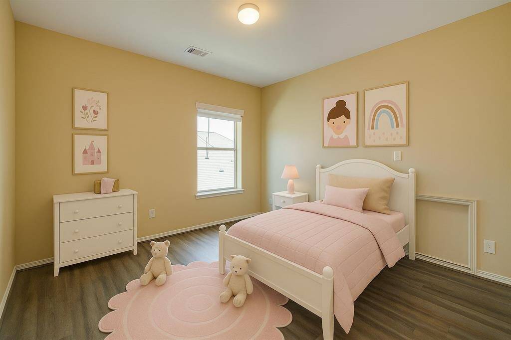 *Virtually staged* Secondary bedroom located on 2nd floor