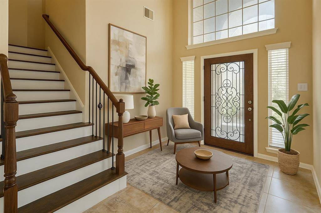 **Virtually Staged** Welcoming Foyer entrance