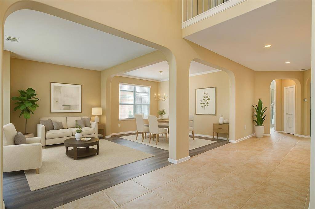 **Virtually Staged** Formal living and Dining room