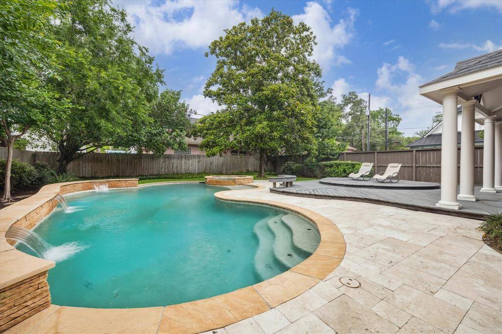 The pool will provide hours of entertainment on hot summer days in Houston!