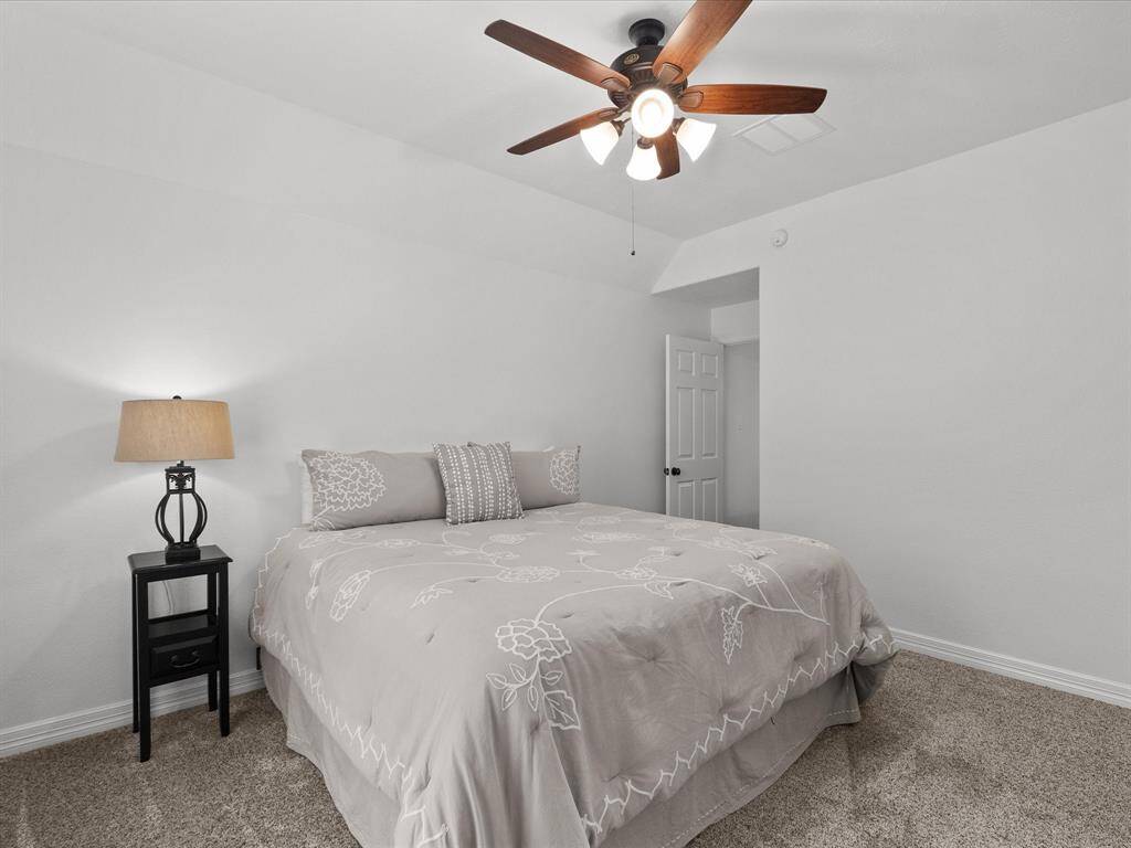 Bedroom 4 - upstairs - easily fits a king sized bed