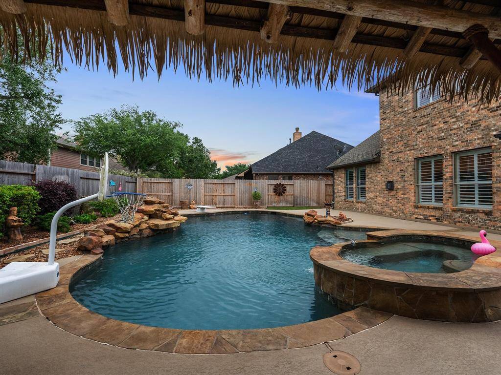 Resort-style pool