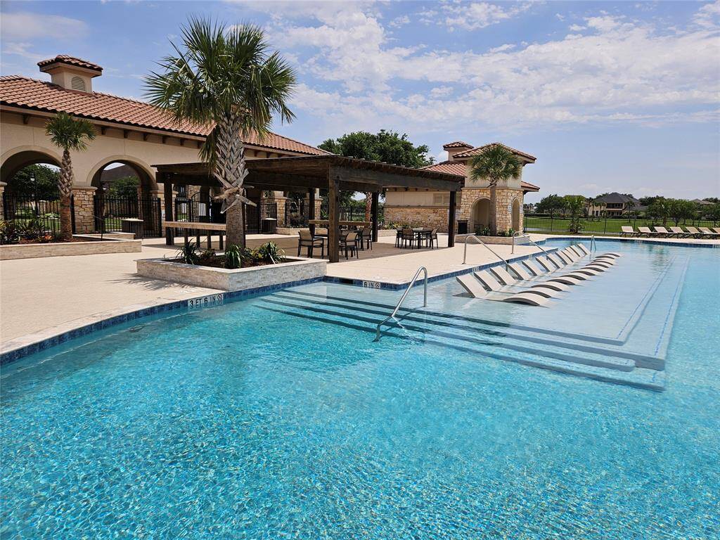 The community pool is open year round.