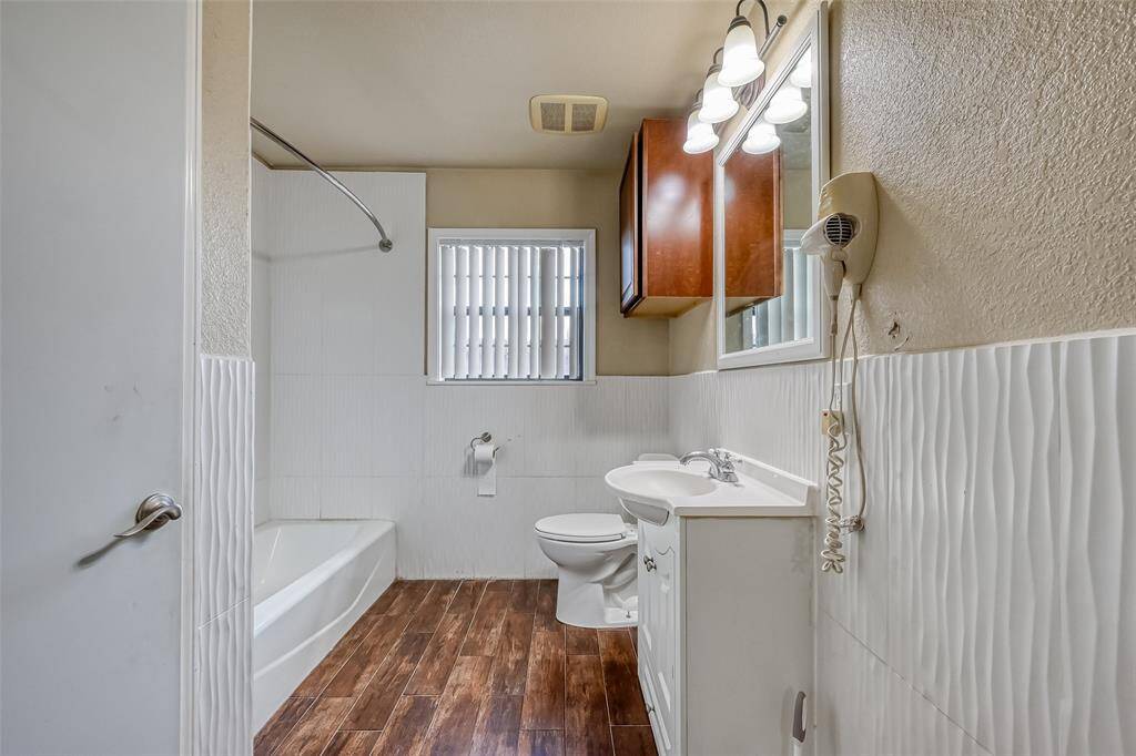 one of the bathrooms