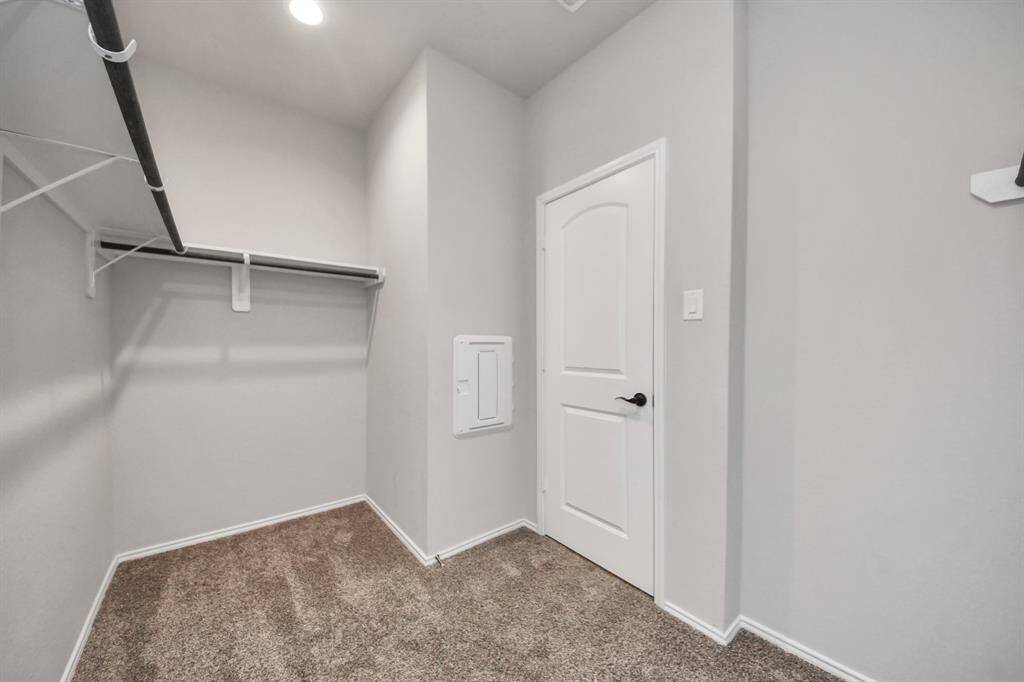 Primary closet