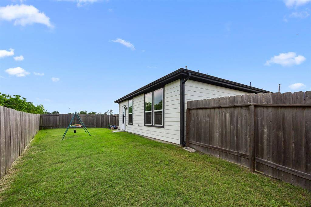 Long view of Backyard
