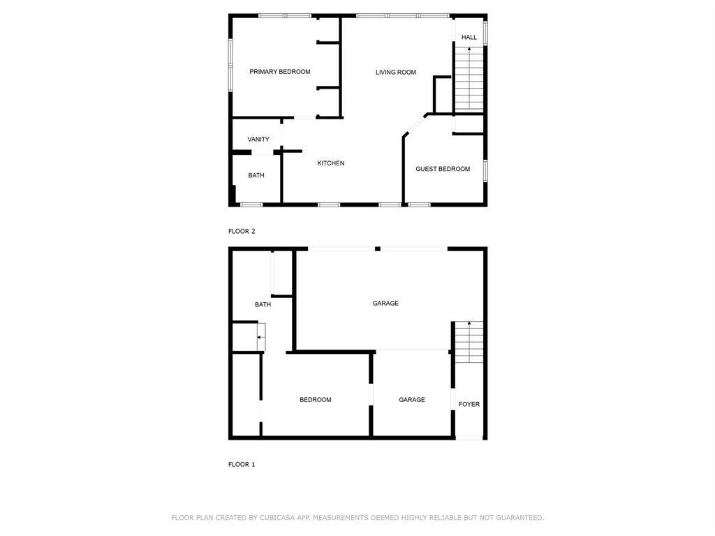 Floor Plan - Both Levels
