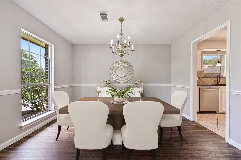 Formal dining room off kitchen ~