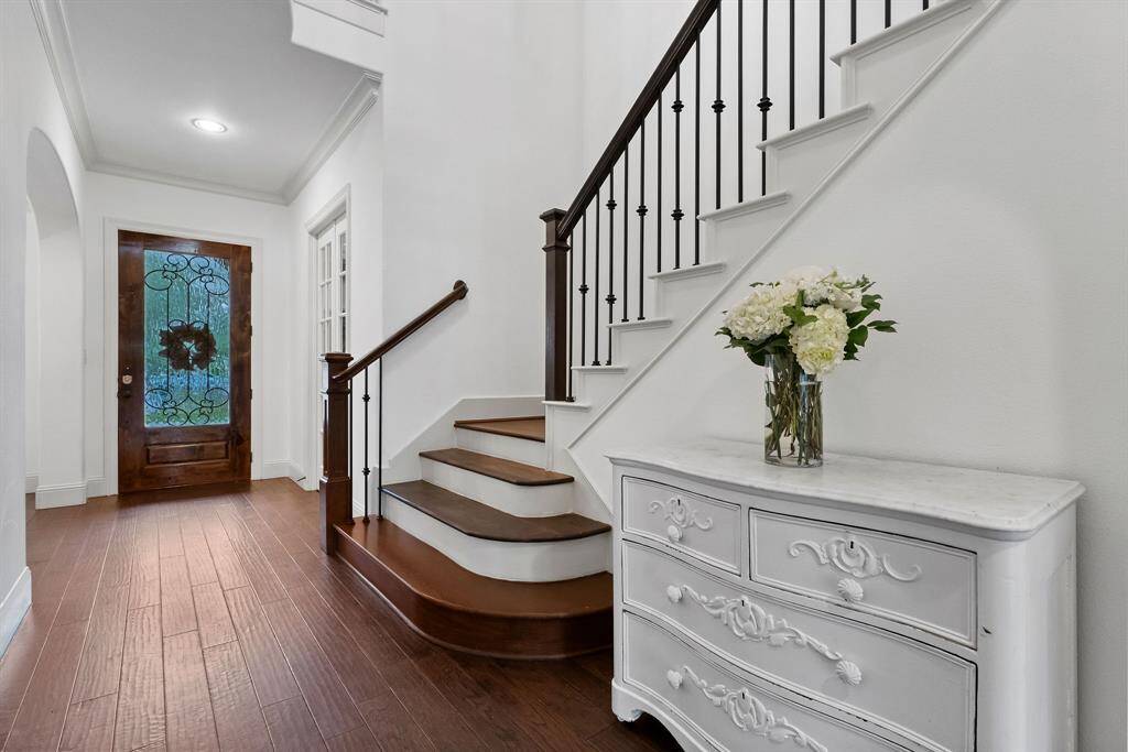 Wood flooring throughout main floor