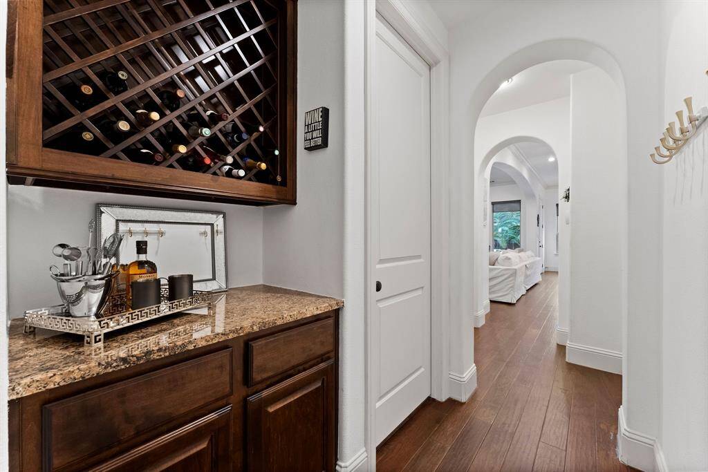Butler's pantry off the dining room for extra storage