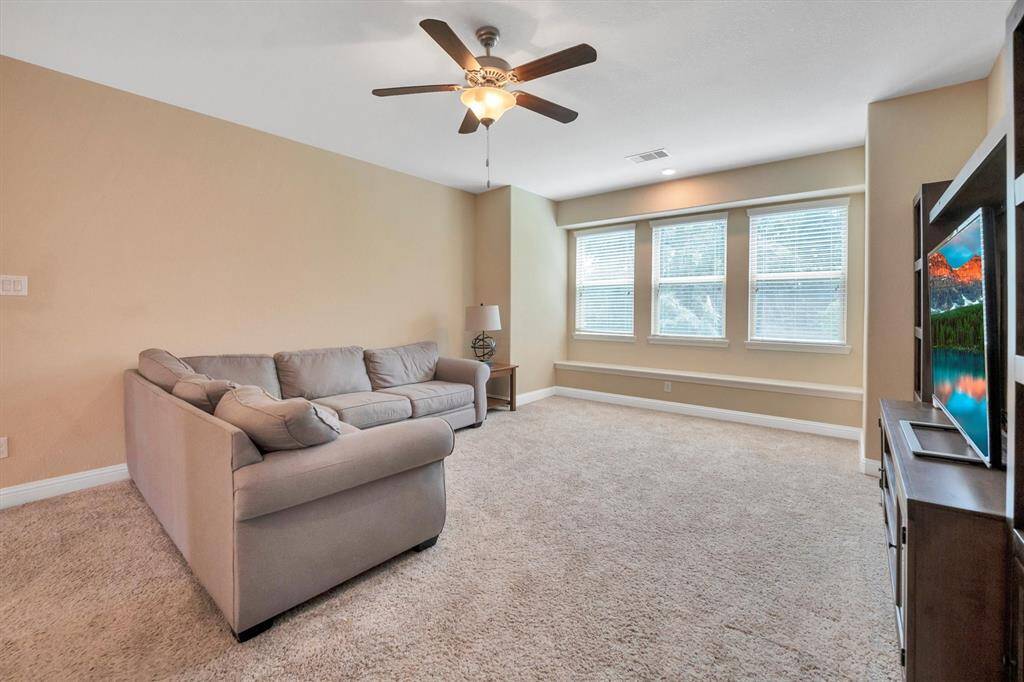 Huge game room upstairs.