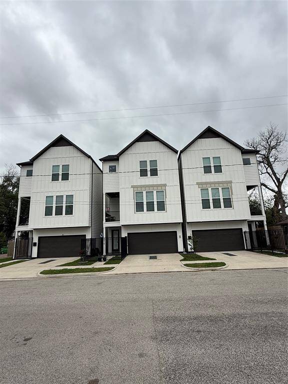Completed new construction around the corner.