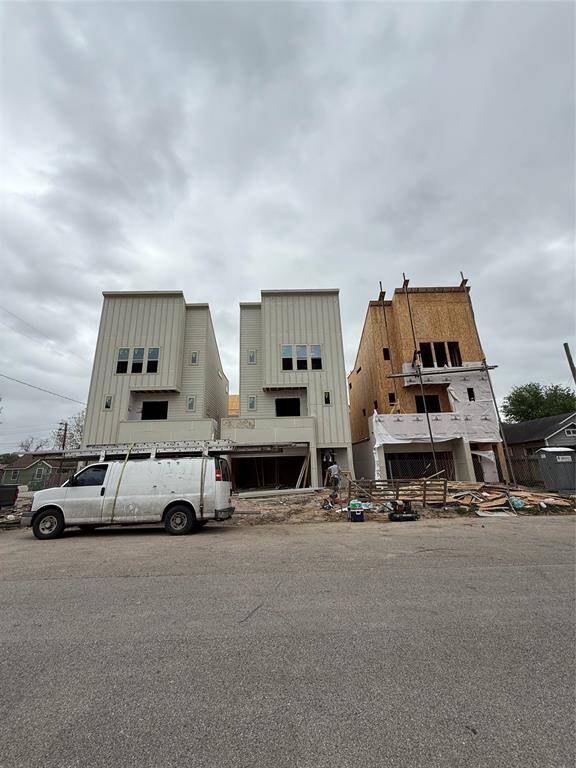 5 new homes being constructed directly across the street.