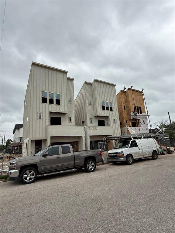 5 new homes being constructed directly across the street.