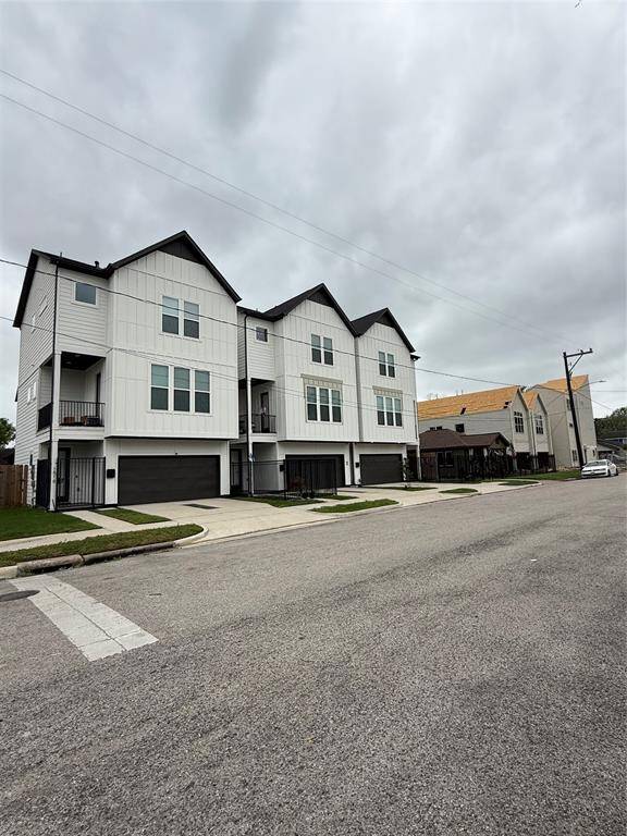 Completed new construction around the corner.