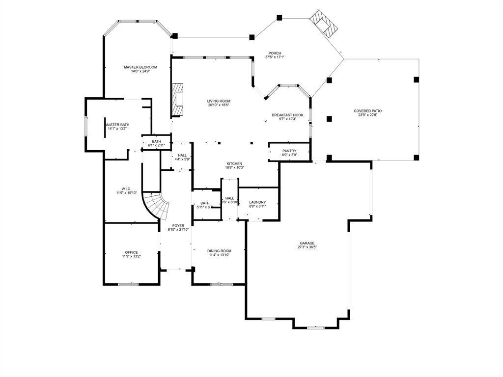 Downstairs Floorplan