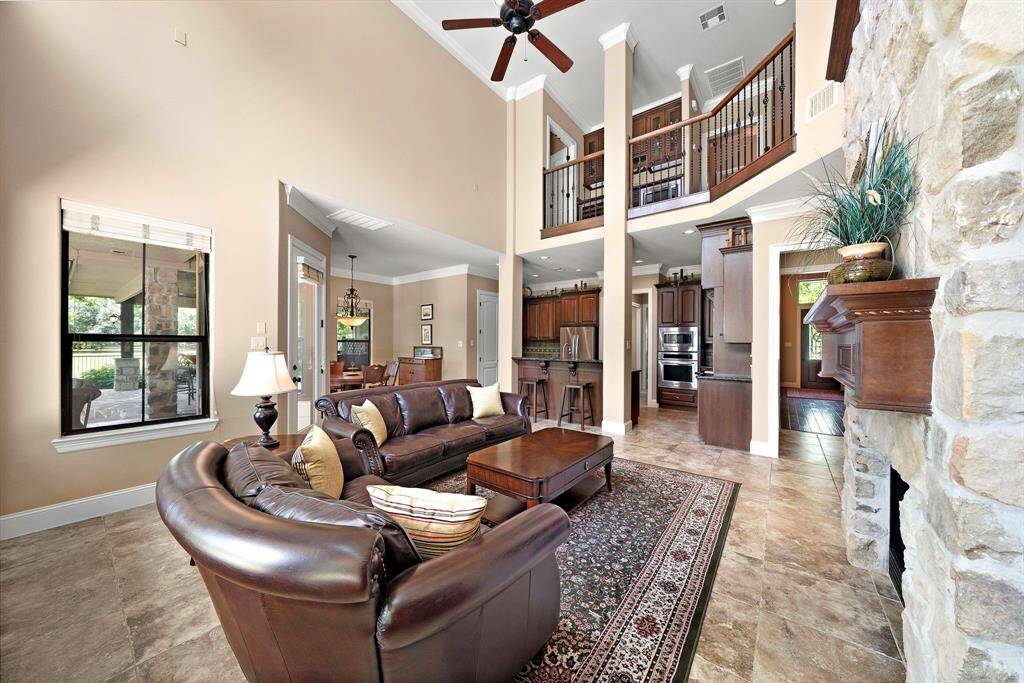 Spacious open-plan kitchen and living area perfect for entertaining and family gatherings.