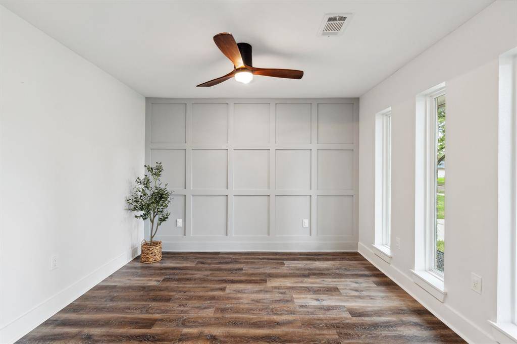 The perfect space for a home office or den.