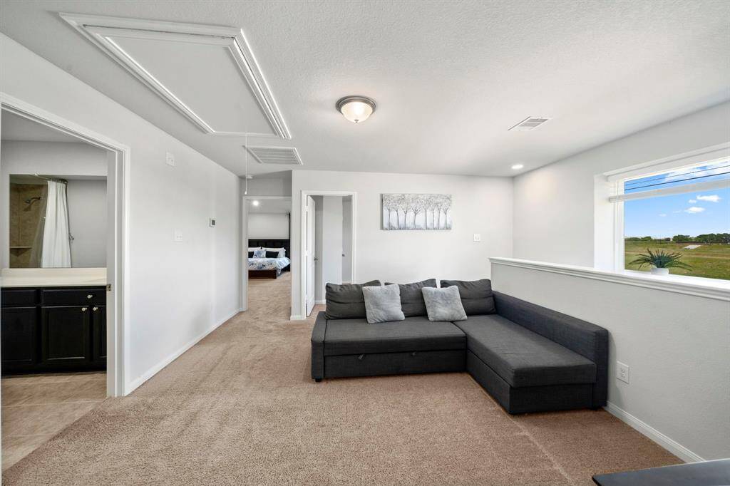 Another view of open space area you can make as second living space with TV or make it a fun play area for the kids.
