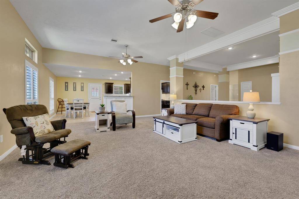 ALL furniture has been removed to provide an open concept of the space.