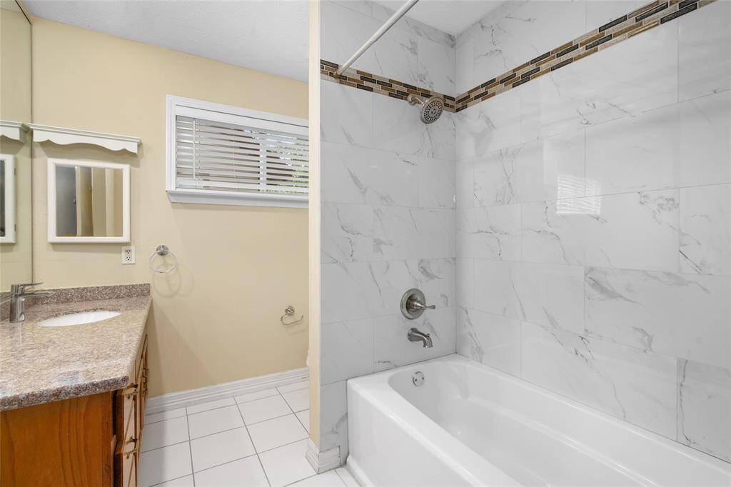 The 2nd floor hall bath.