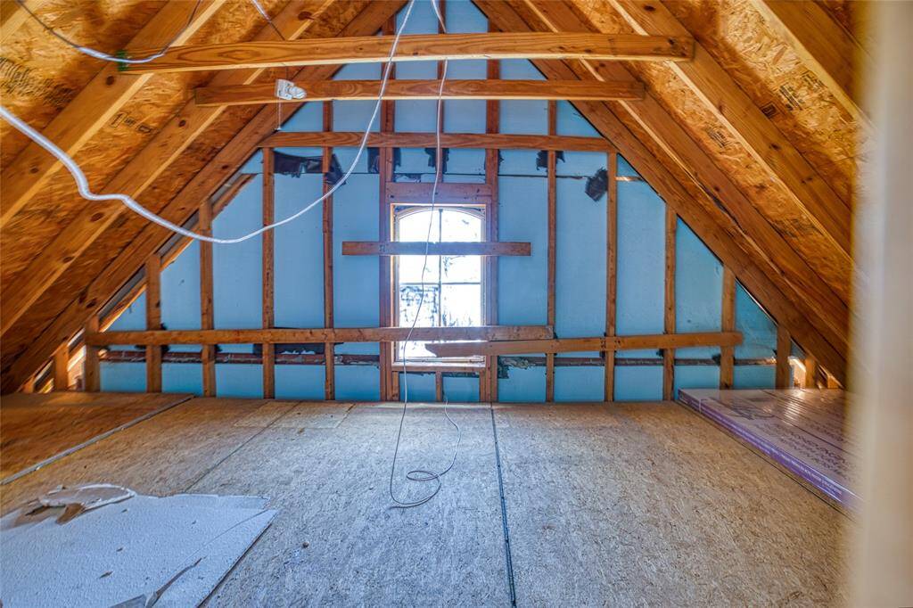 Decked Attic Space - entry from bedroom 2