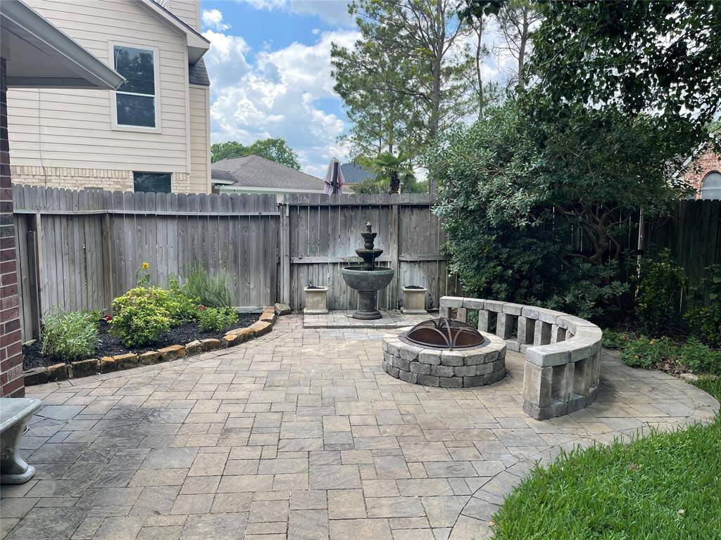 Backyard view