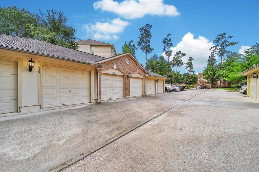 One car garage conveniently located near the unit.