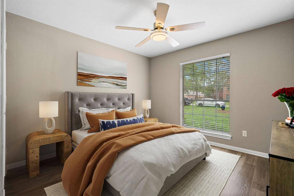 Staged Third Bedroom